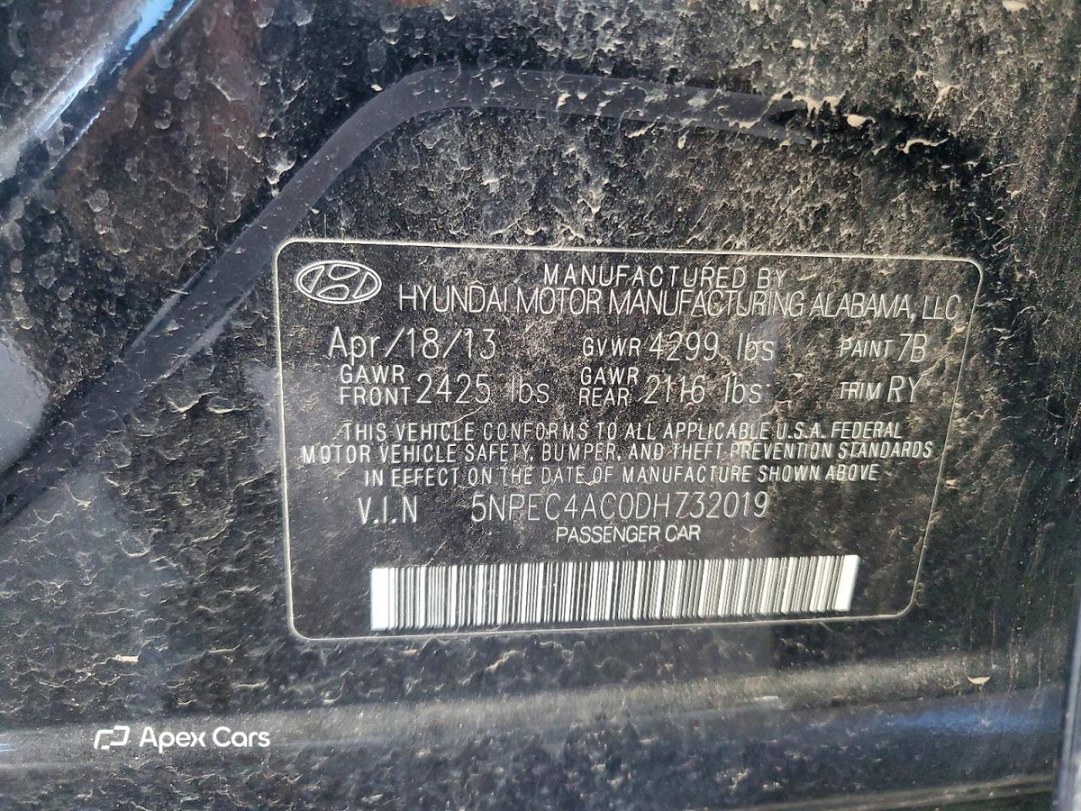Hyundai Sonata 2013