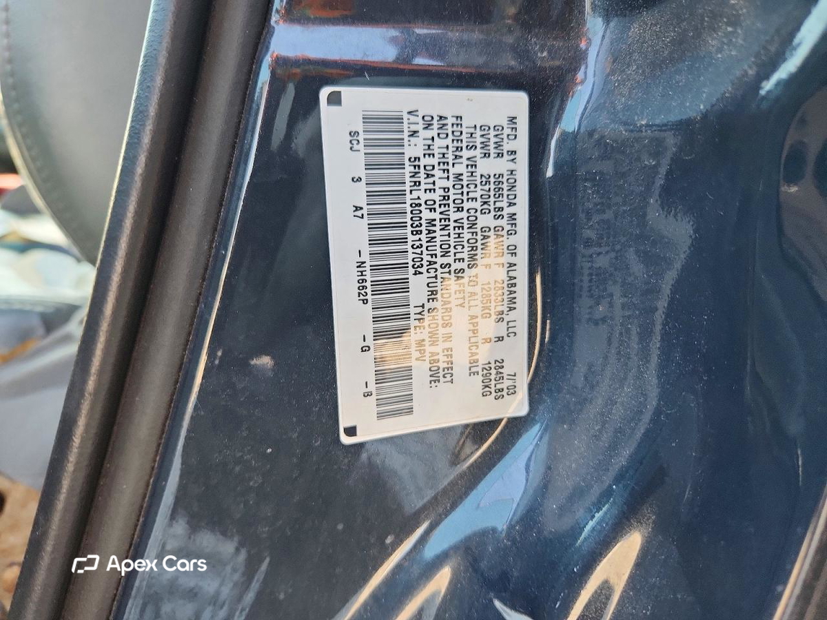 Honda Odyssey 2003