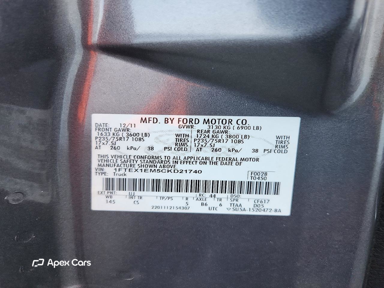 Ford F-150 2012