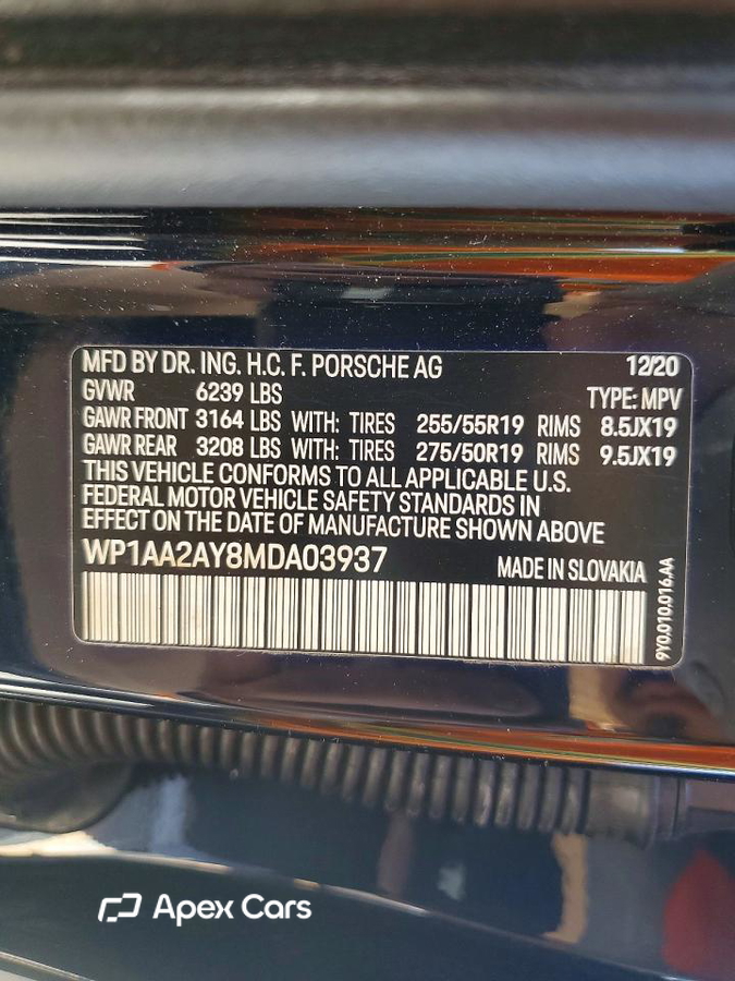 Porsche Cayenne 2021