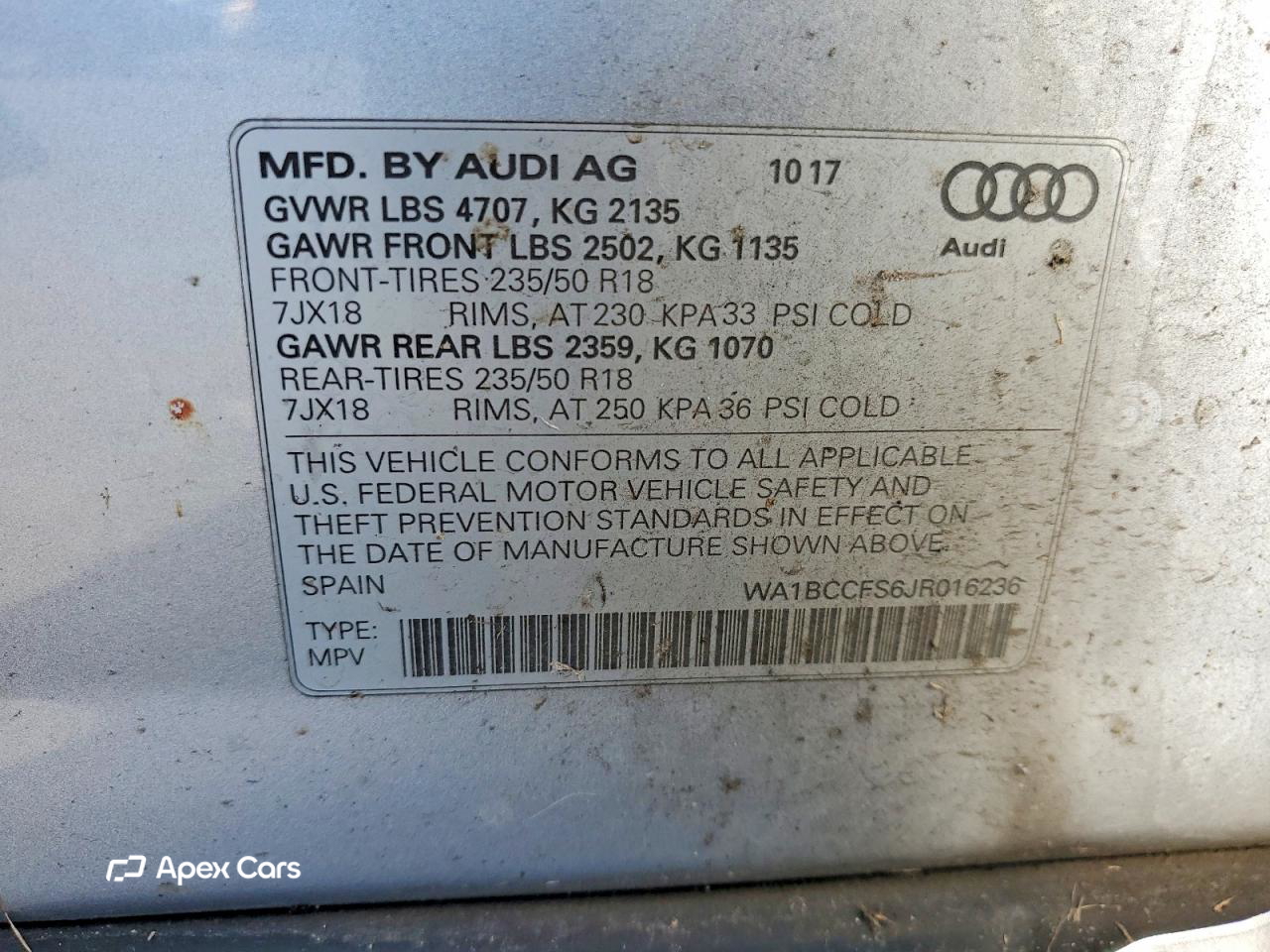 Audi Q3 2018