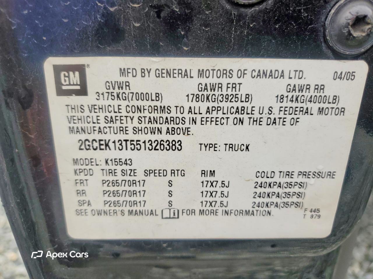 Chevrolet Silverado 2005
