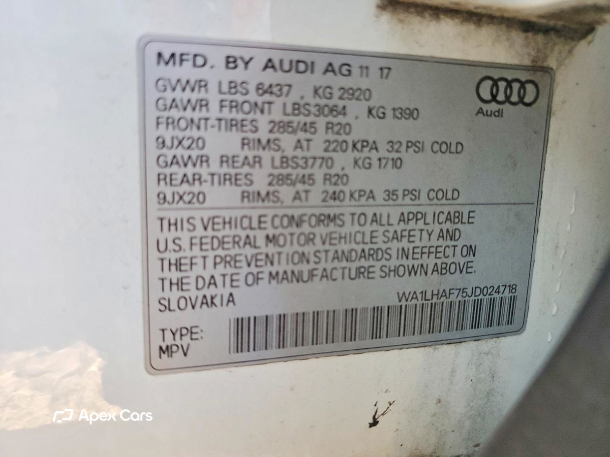 Audi Q7 2018