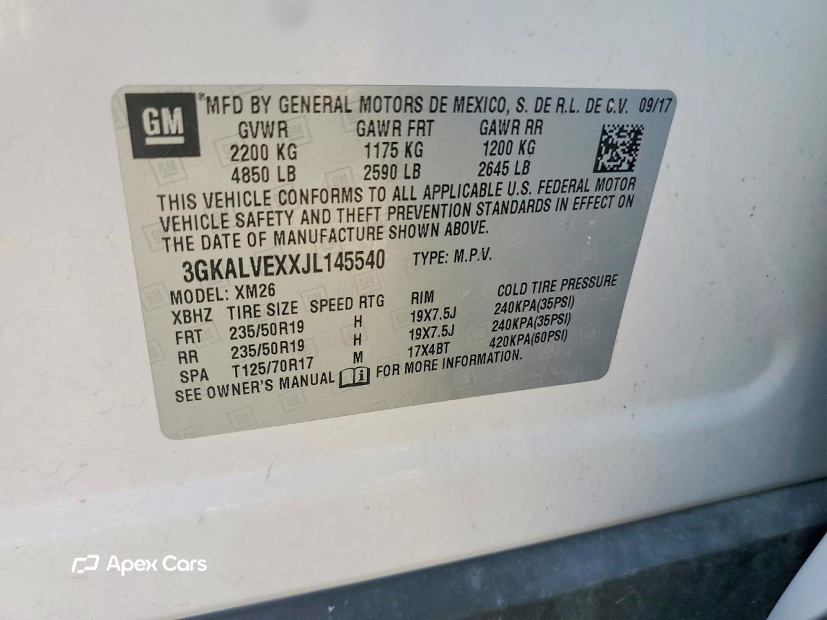 GMC Terrain 2018
