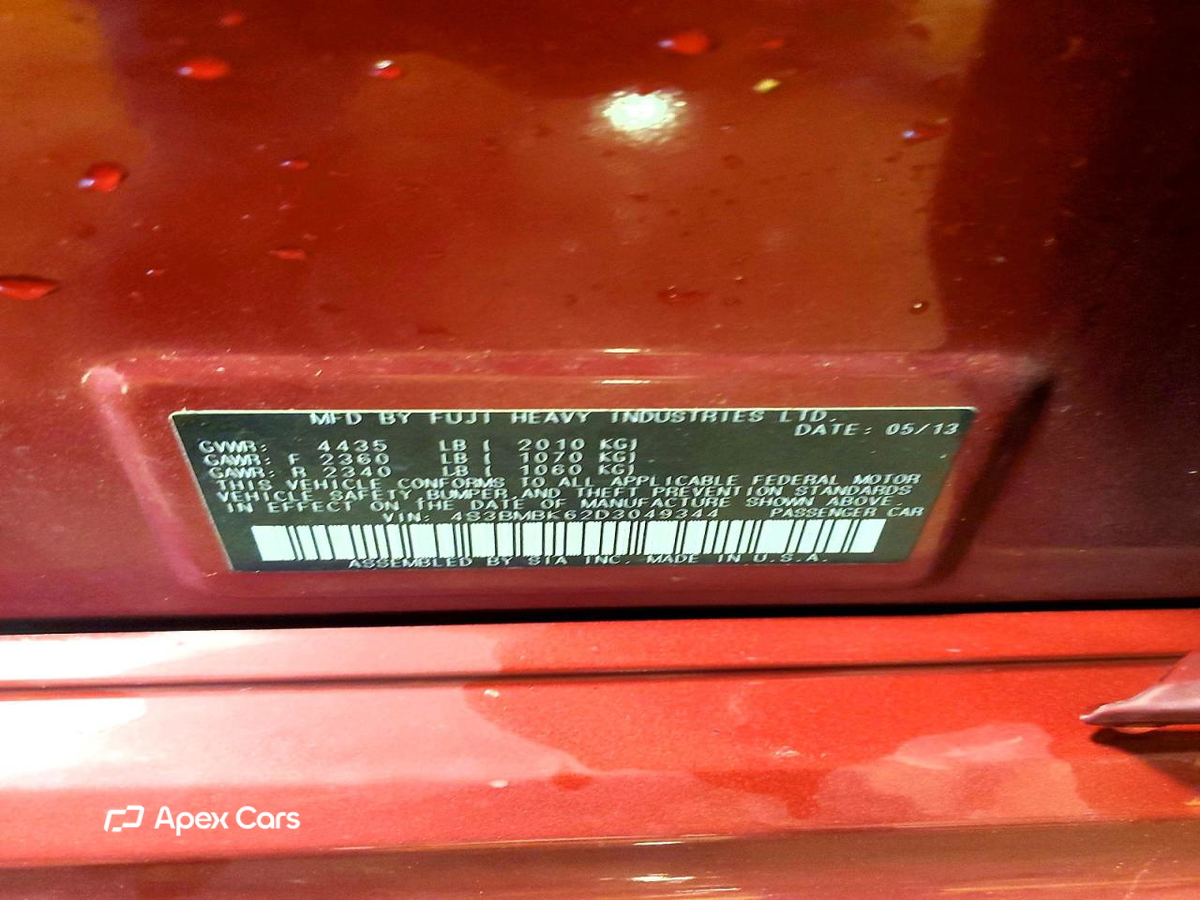Subaru Legacy 2013