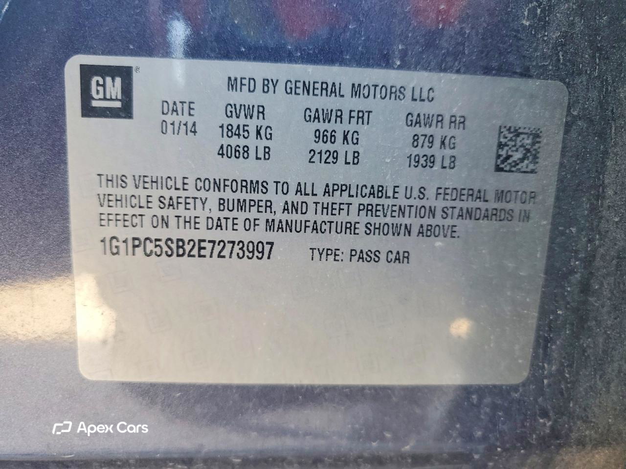 Chevrolet Cruze 2014