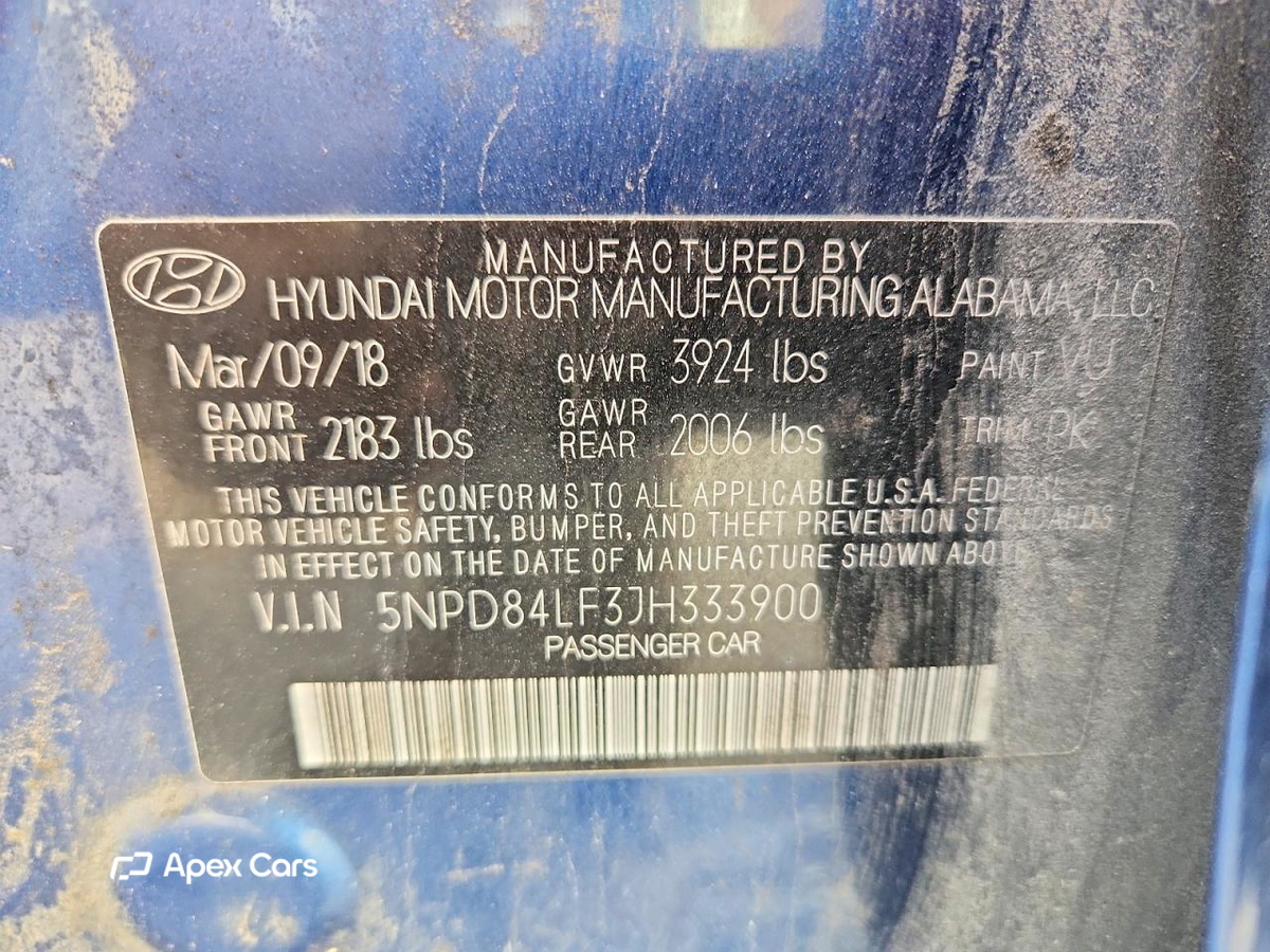 Hyundai Elantra 2018