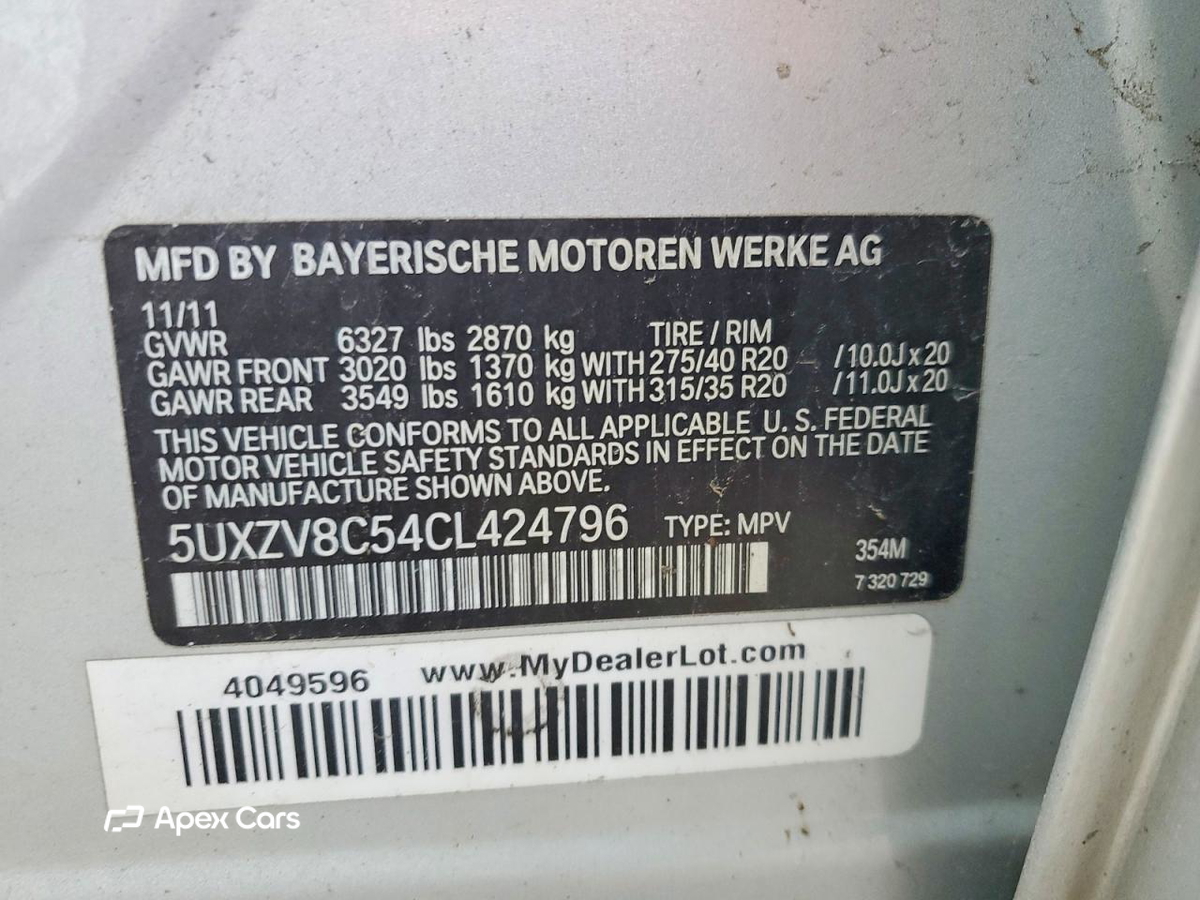 BMW X5 2012