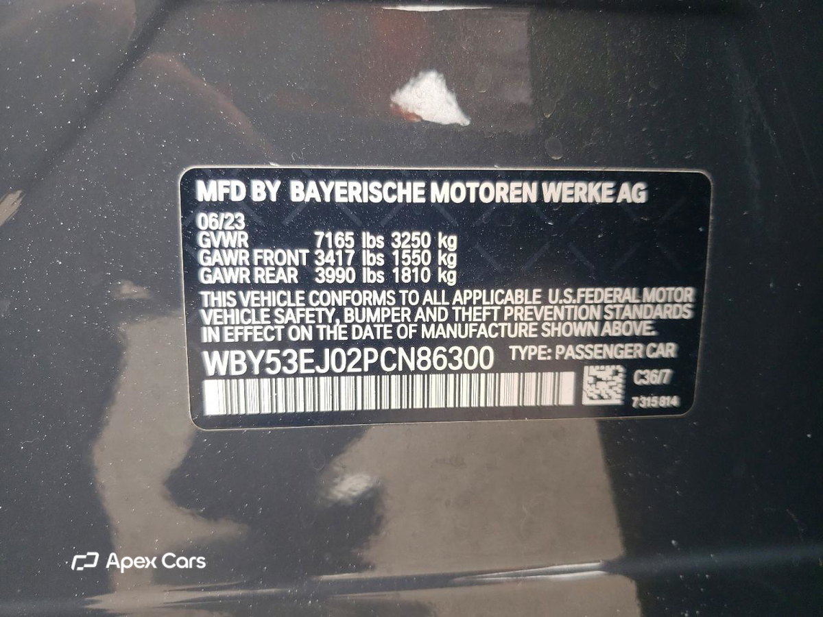 BMW i7 2023