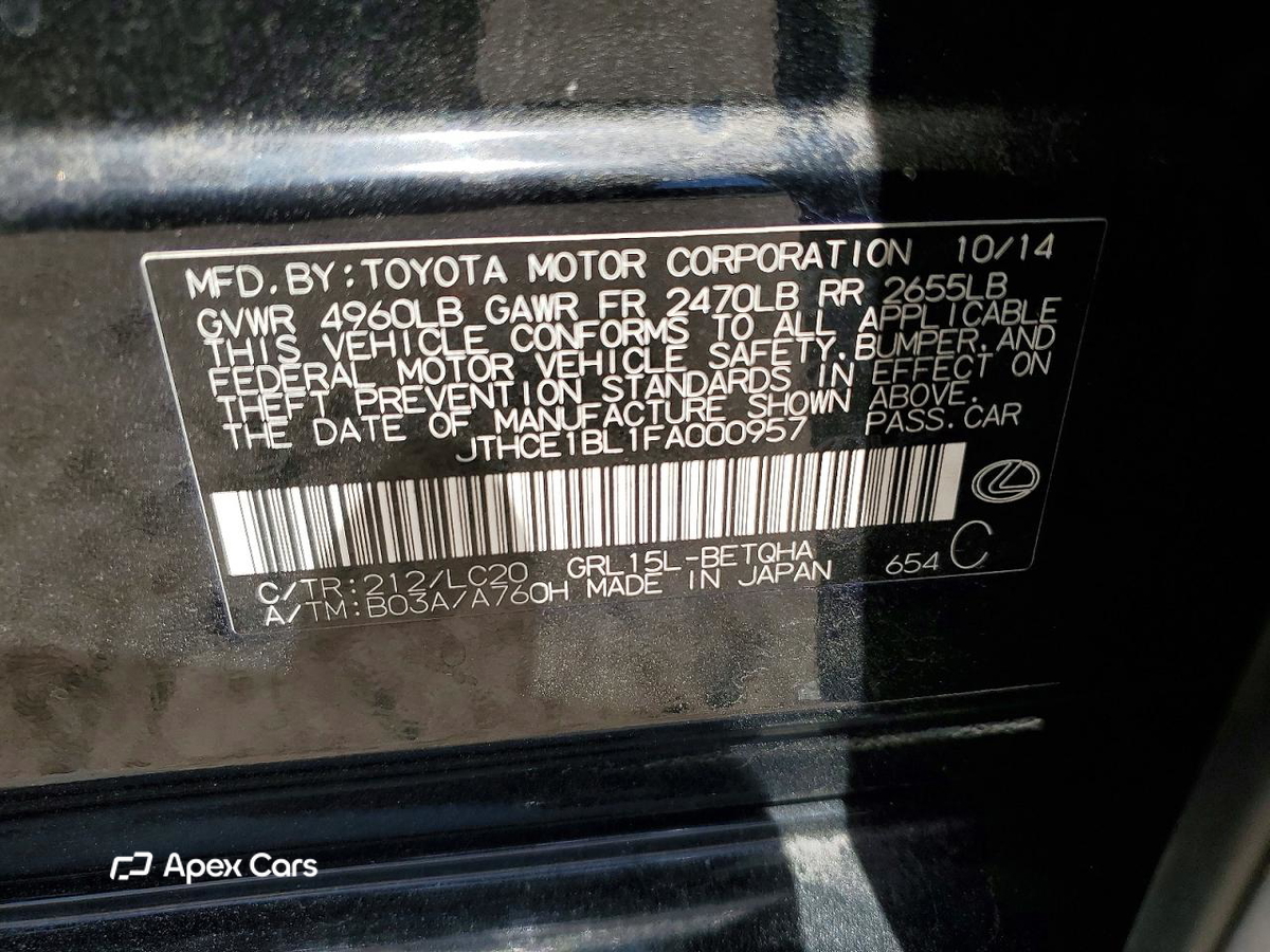 Lexus GS 2015
