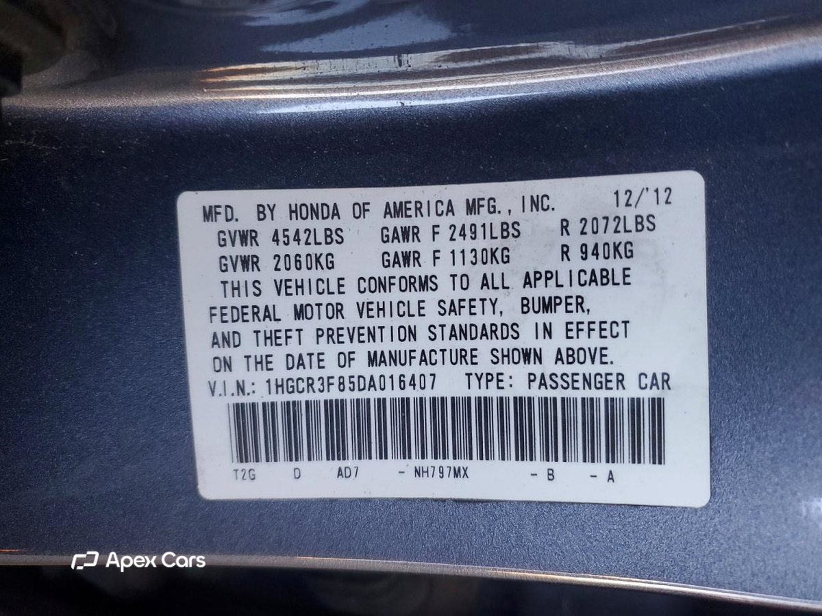 Honda Accord 2013