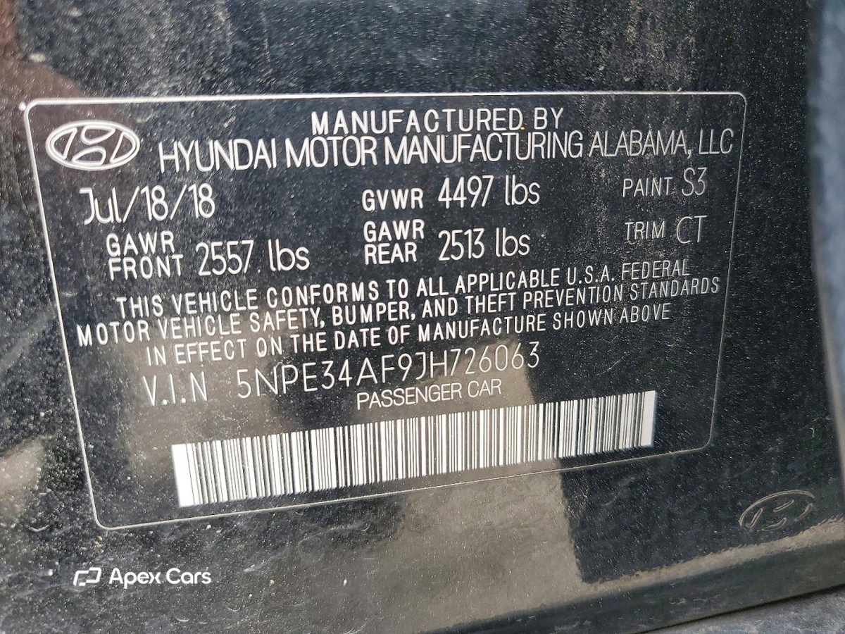 Hyundai Sonata 2018