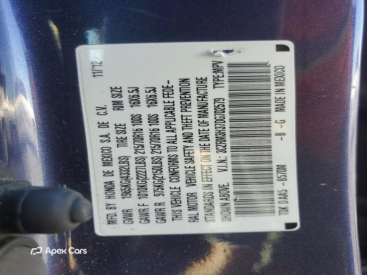 Honda CR-V 2013
