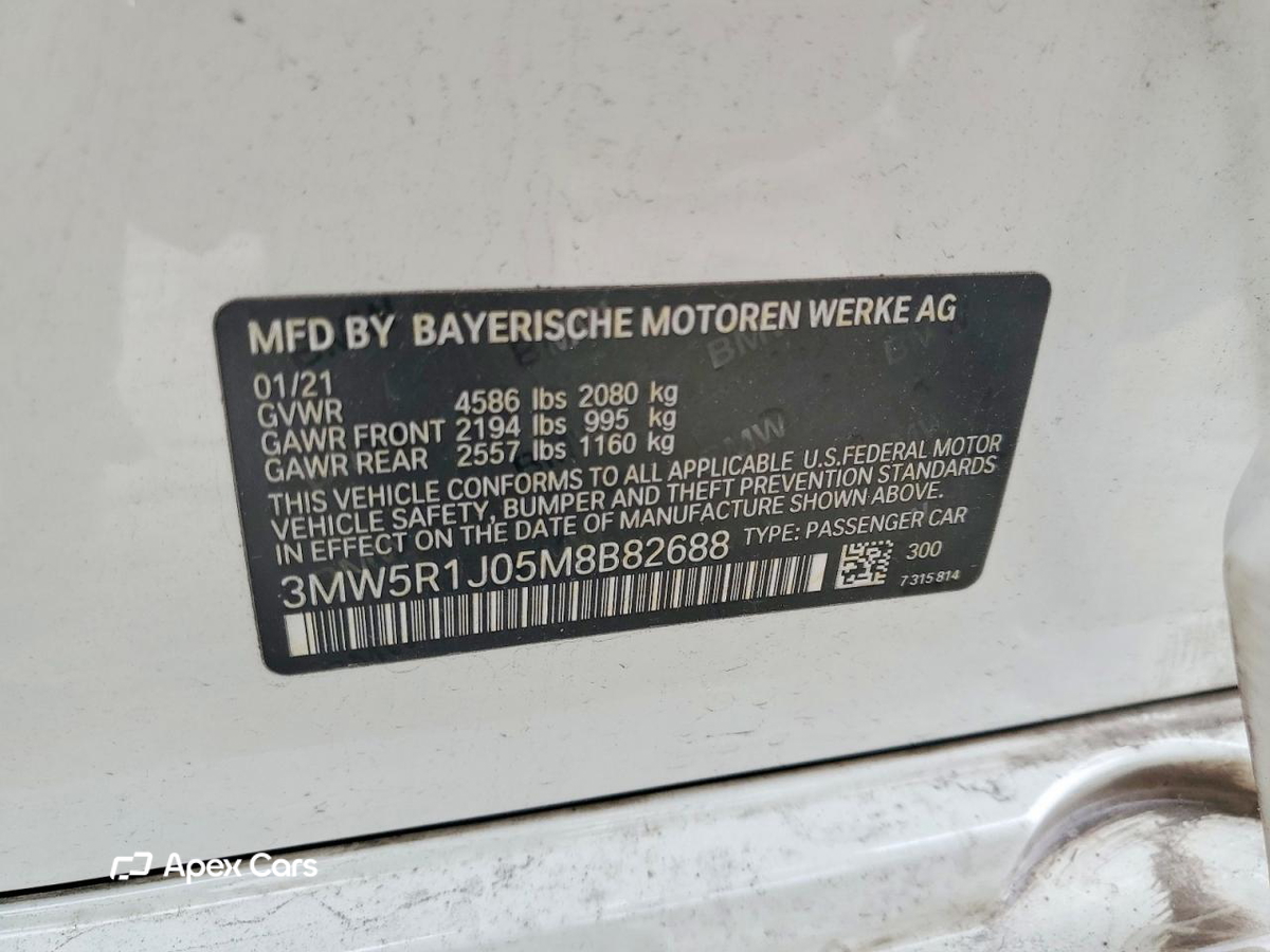 BMW Series 3 2021