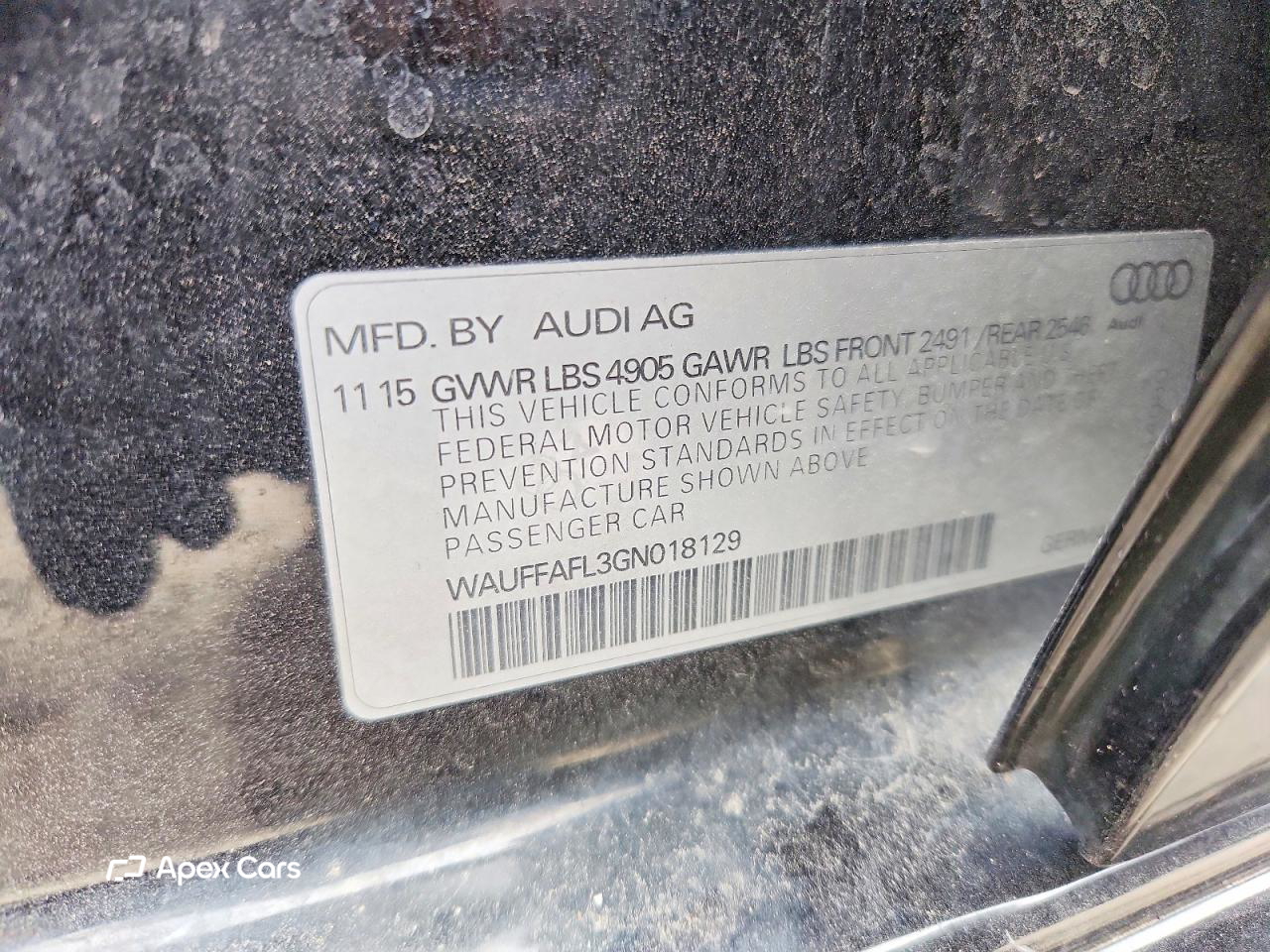 Audi A4 2016