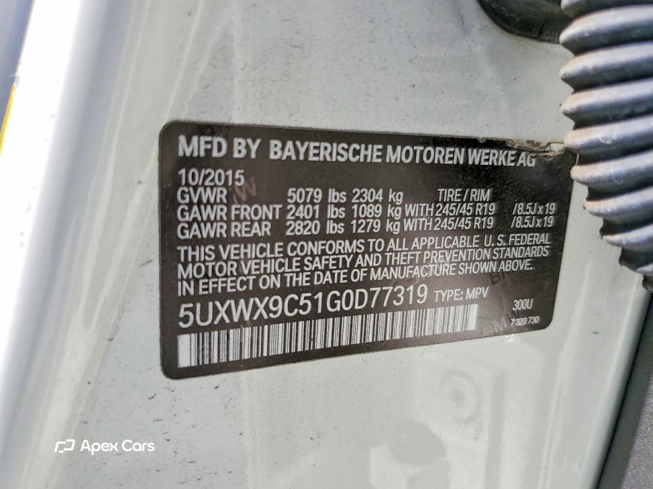 BMW X3 2016