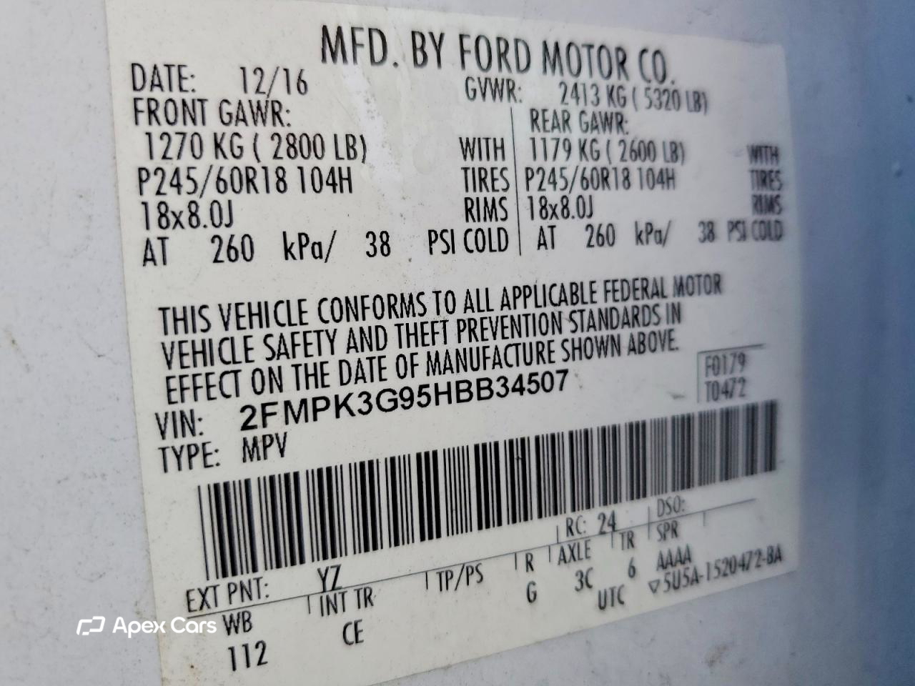 Ford Edge 2017