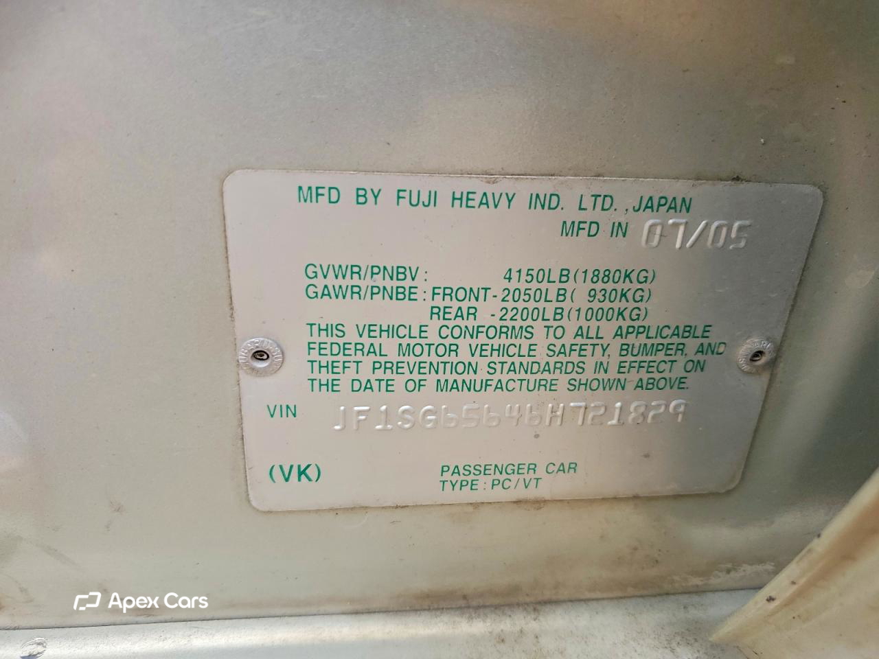 Subaru Forester 2006