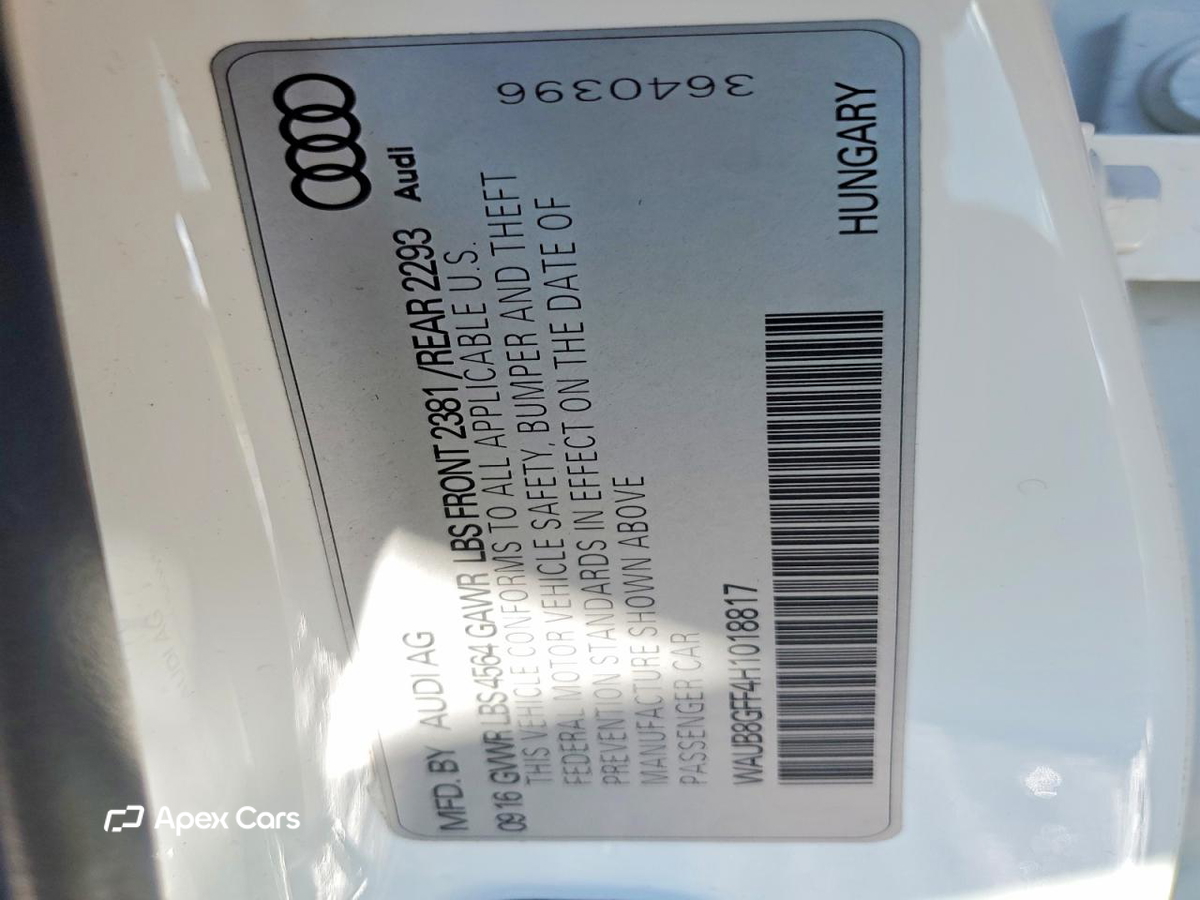 Audi A3 2017