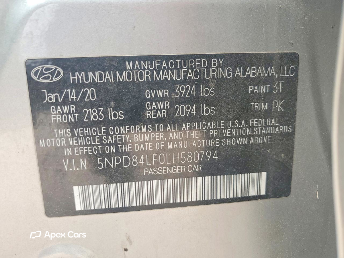Hyundai Elantra 2020