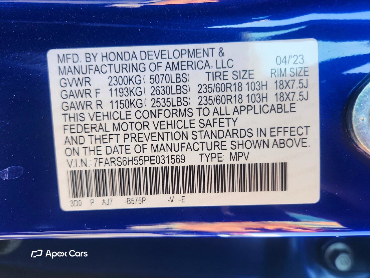 Honda CR-V 2023
