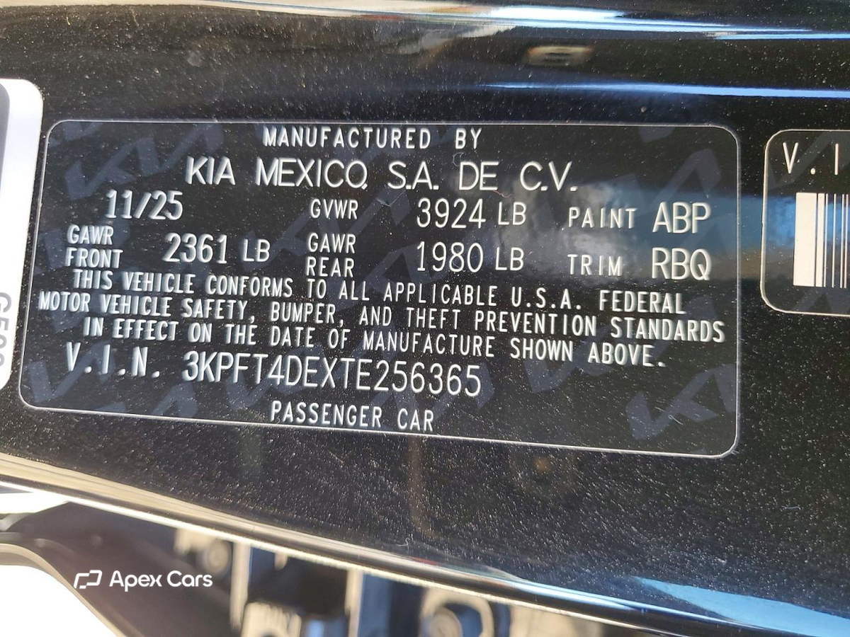 Kia K4 2026