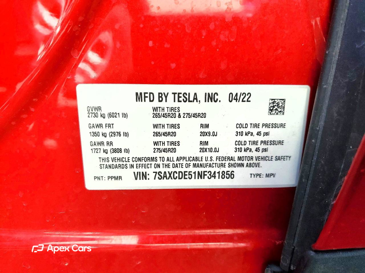 Tesla Model X 2022