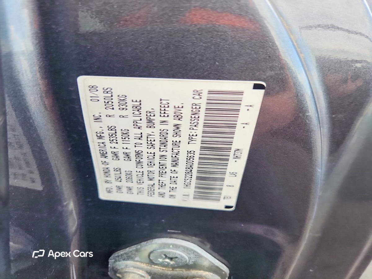 Honda Accord 2008