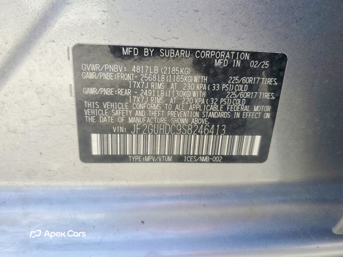 Subaru XV 2025