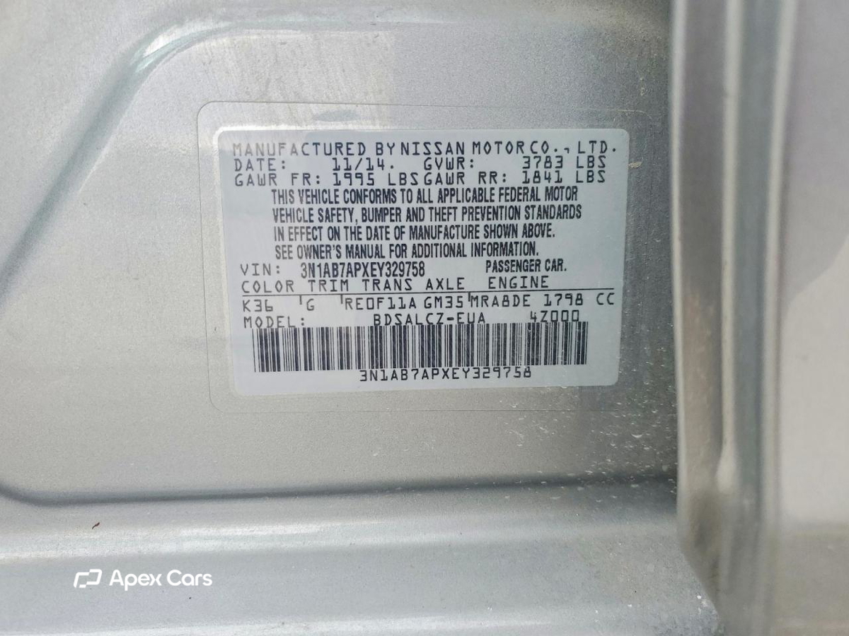 Nissan Sentra 2014