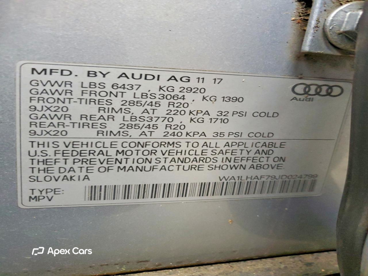 Audi Q7 2018