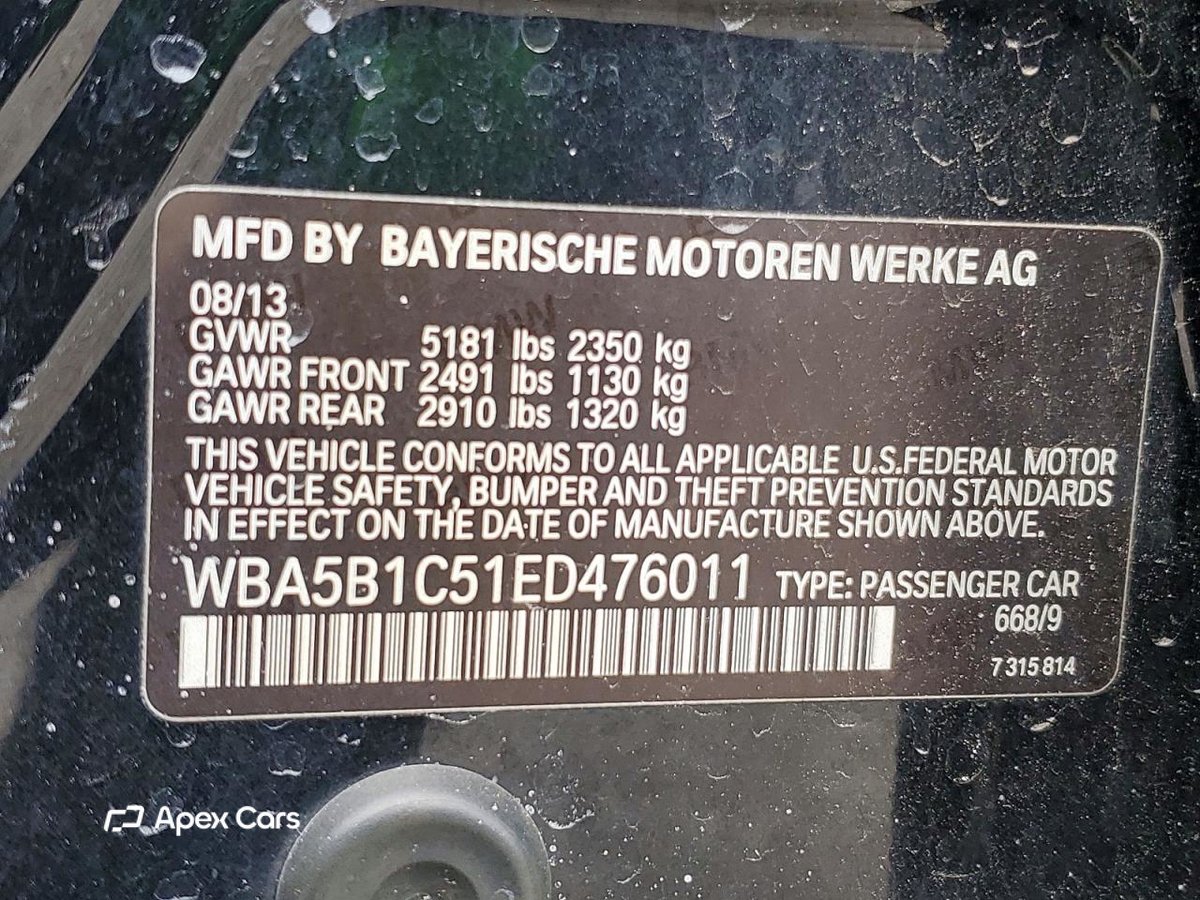 BMW Series 5 2014
