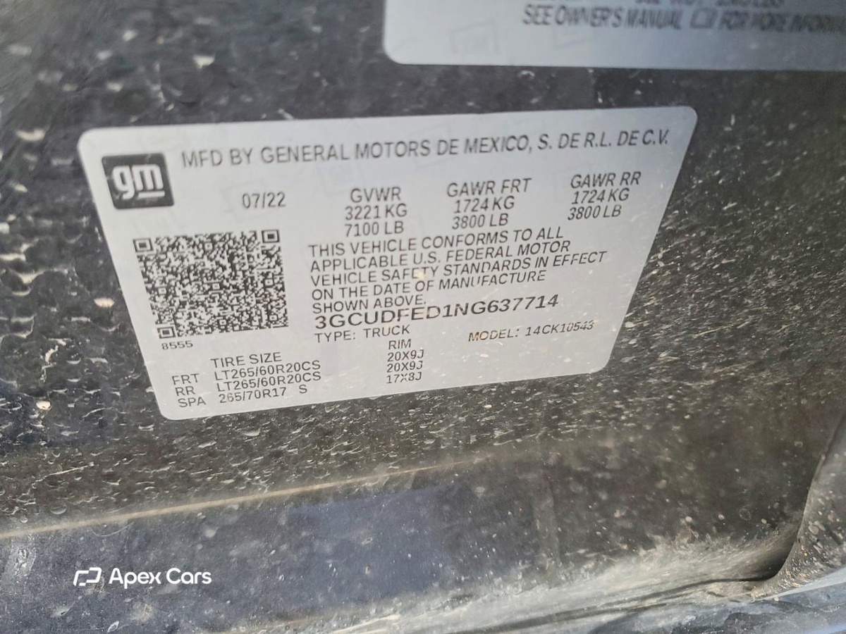 Chevrolet Silverado 2022