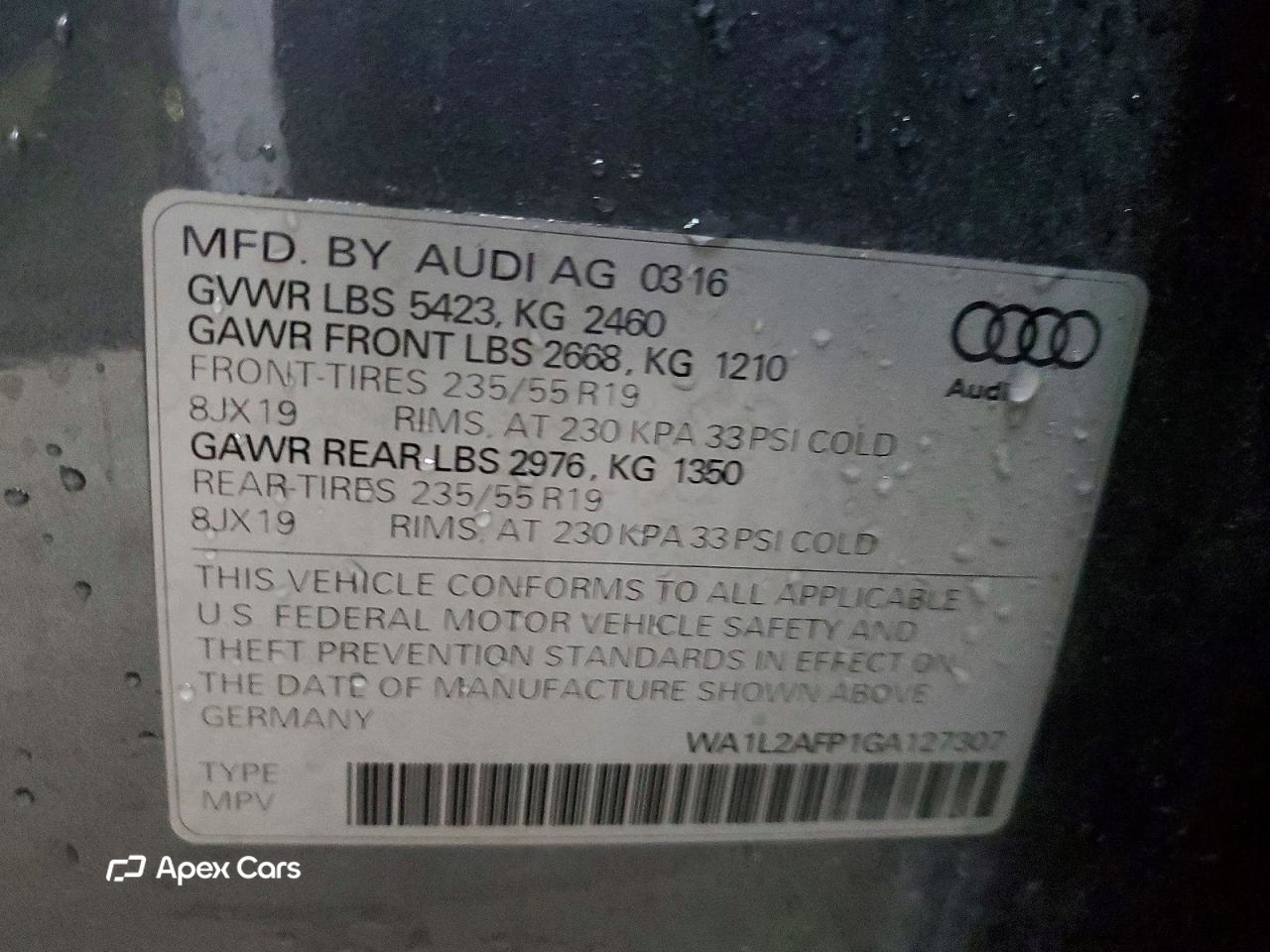 Audi Q5 2016