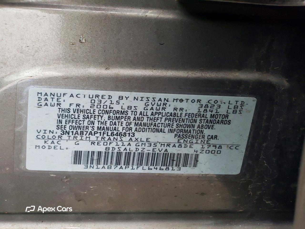 Nissan Sentra 2015