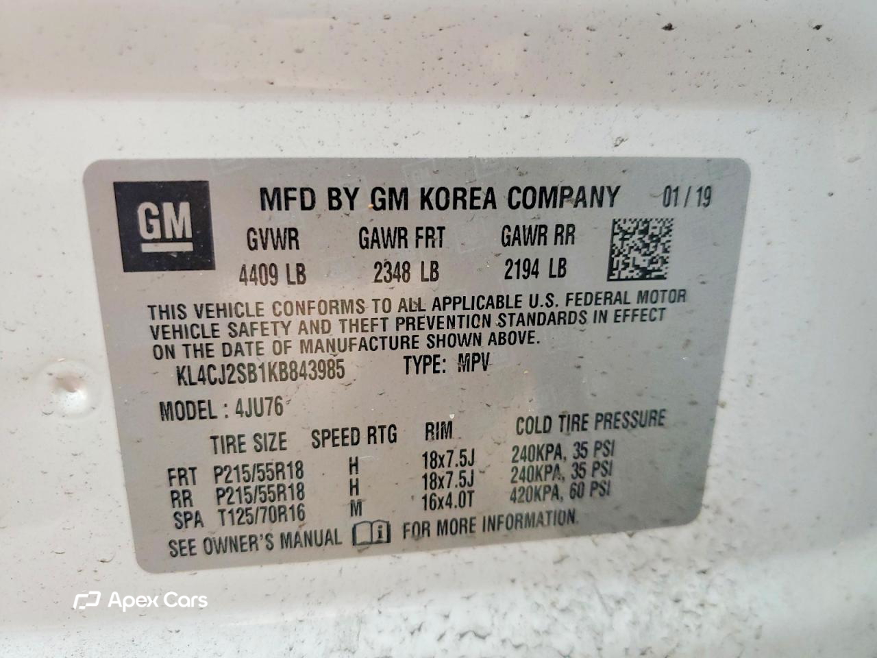 Buick Encore 2019
