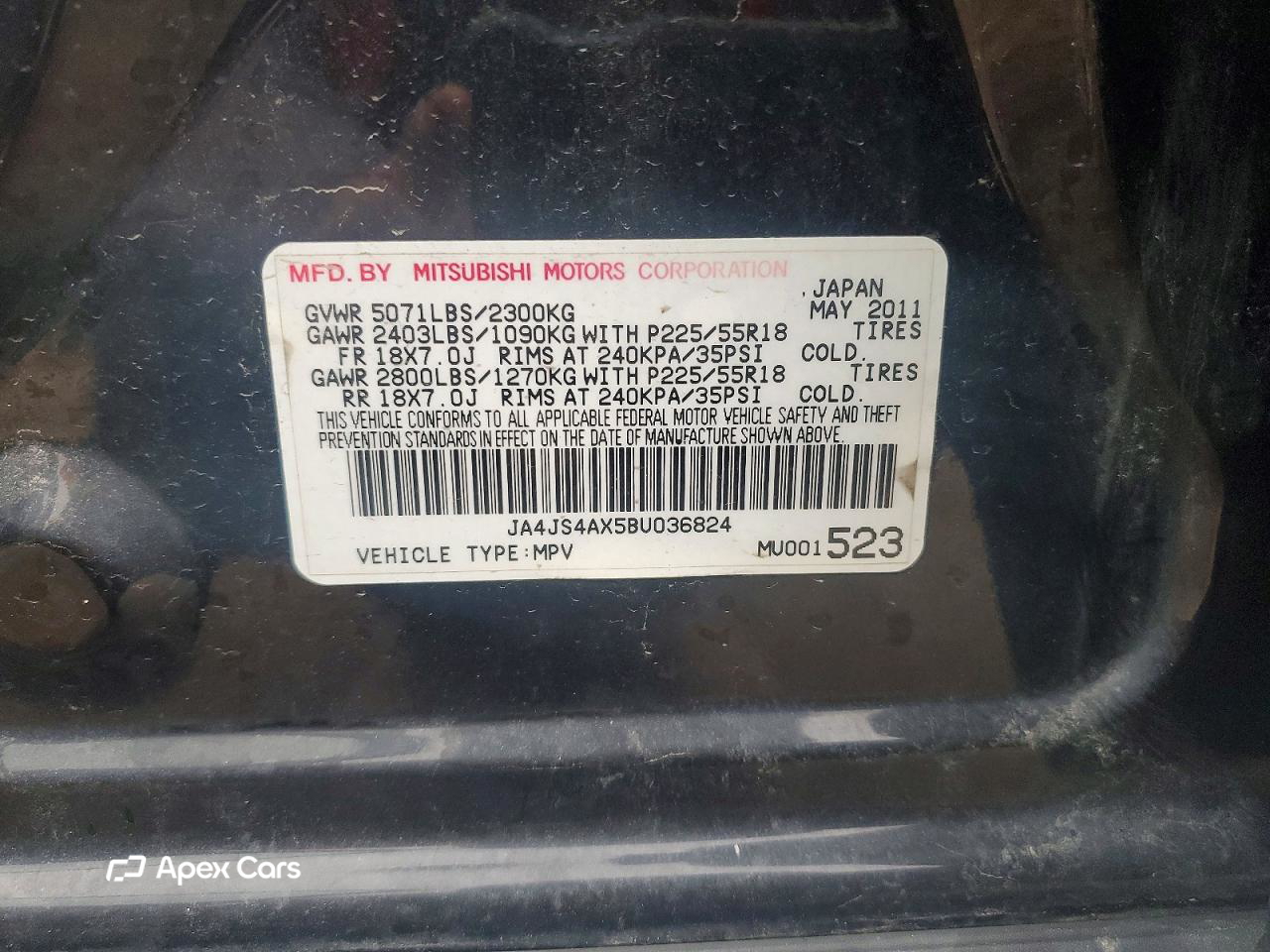 Mitsubishi Outlander 2011