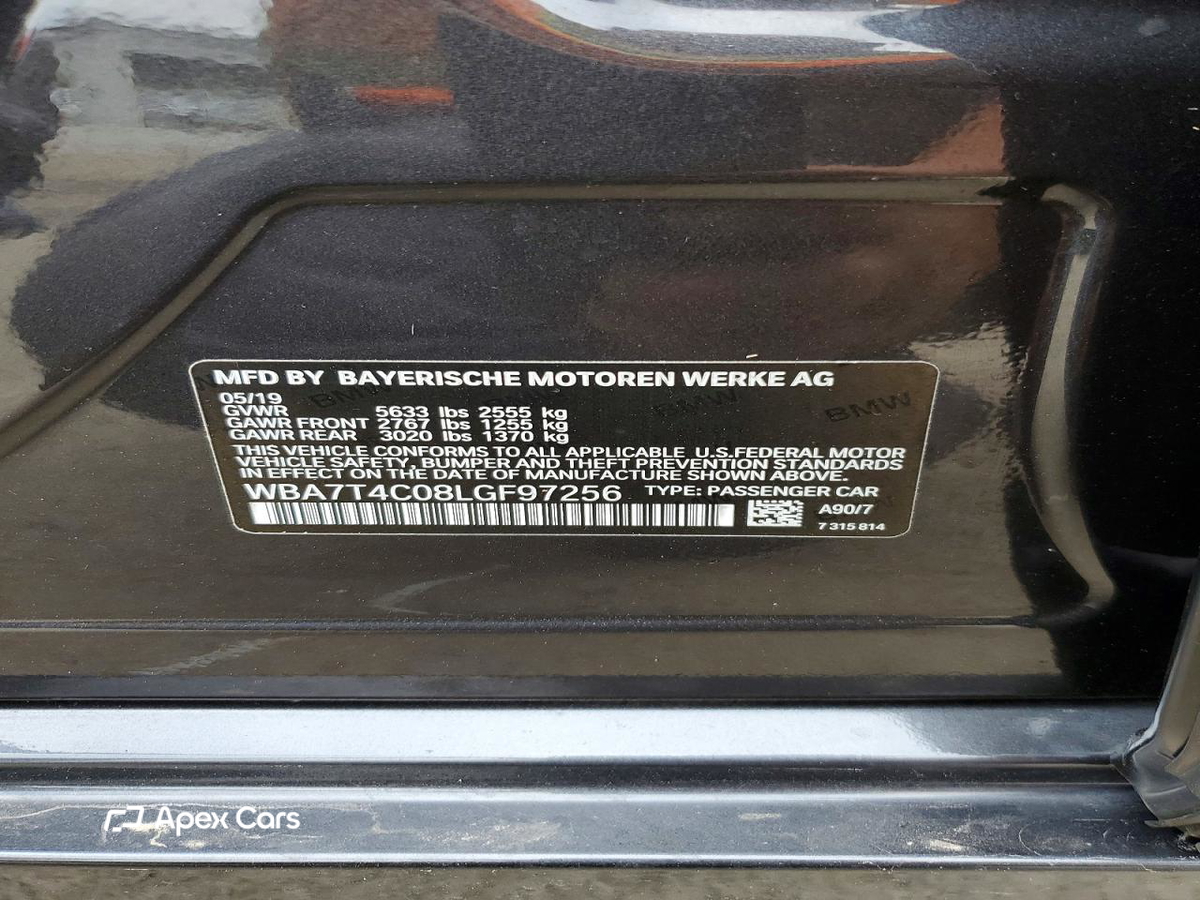 BMW Series 7 2020