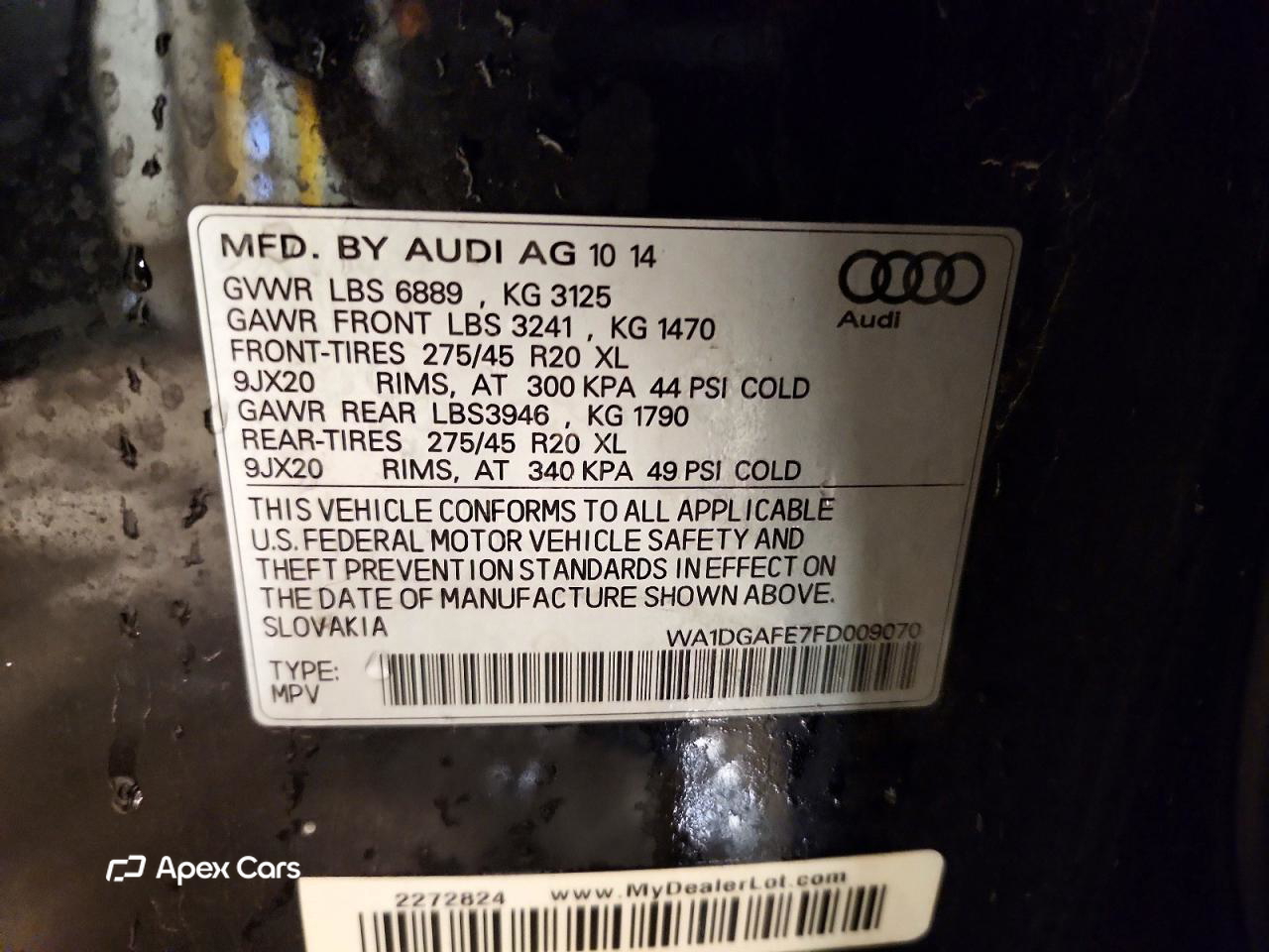Audi Q7 2015
