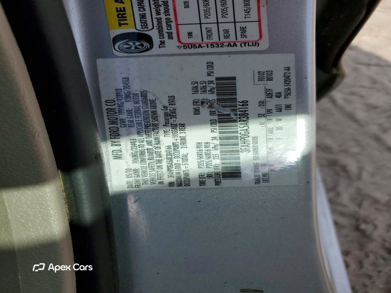 Ford Fusion 2010