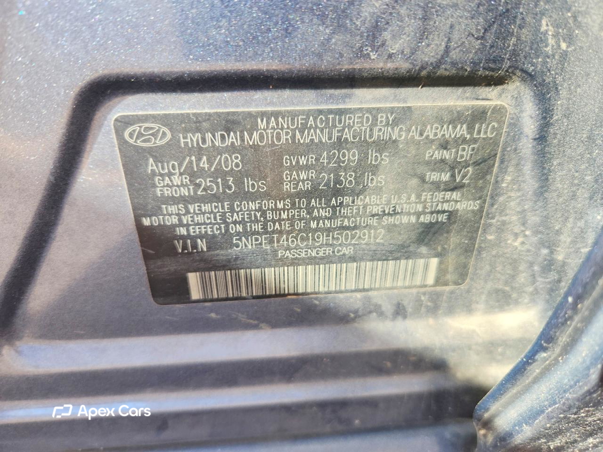 Hyundai Sonata 2009