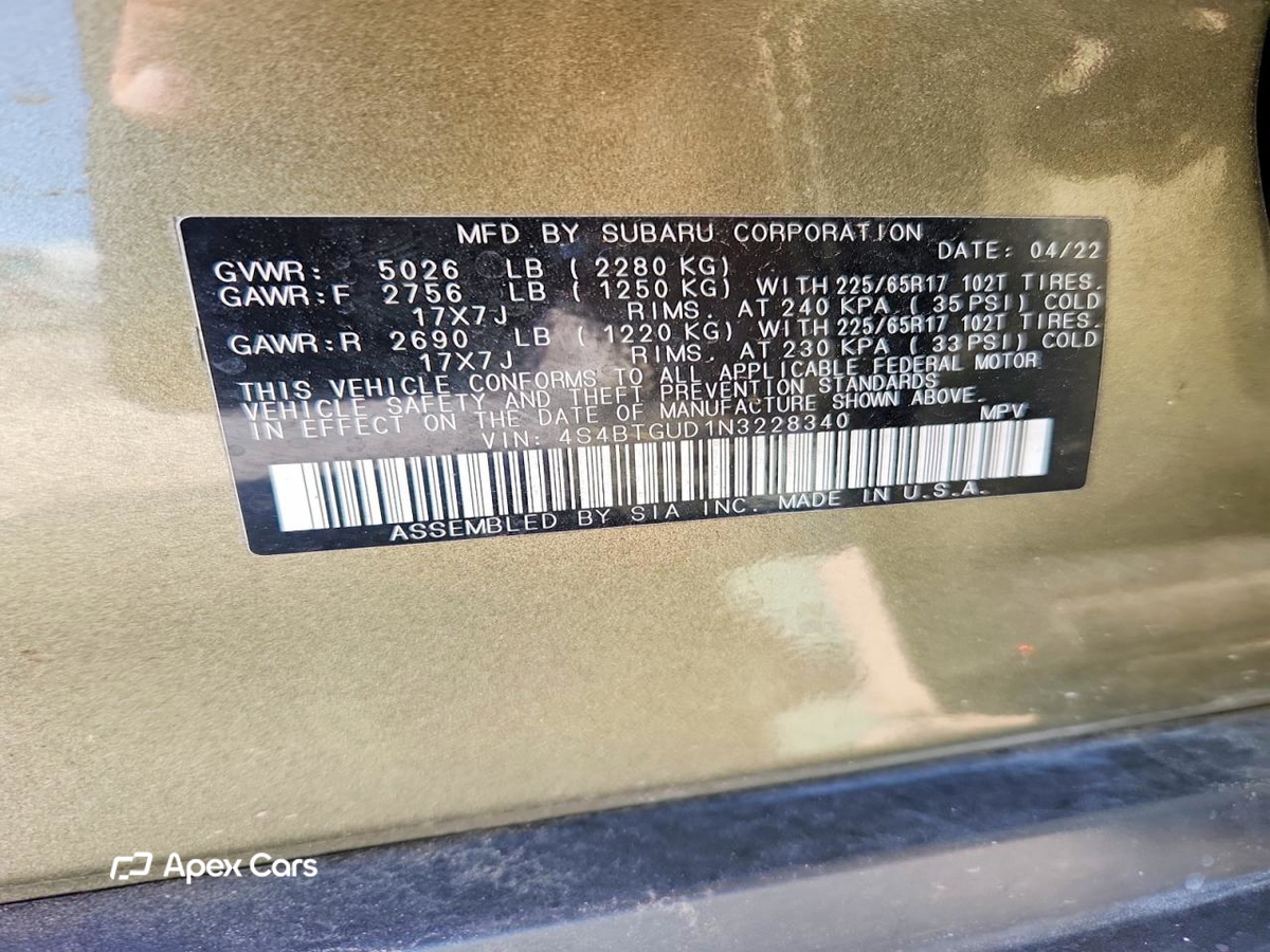 Subaru Outback 2022