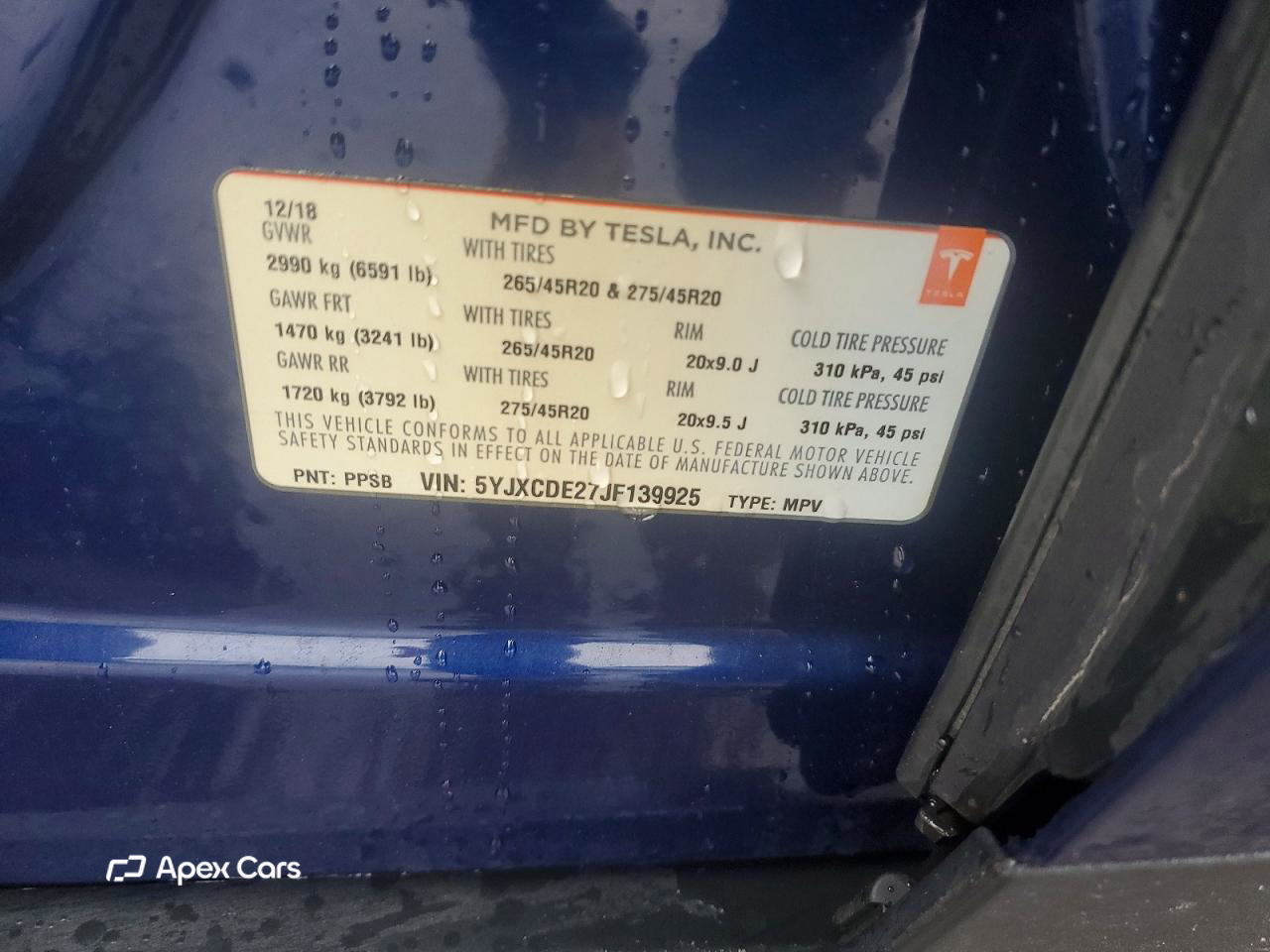 Tesla Model X 2018