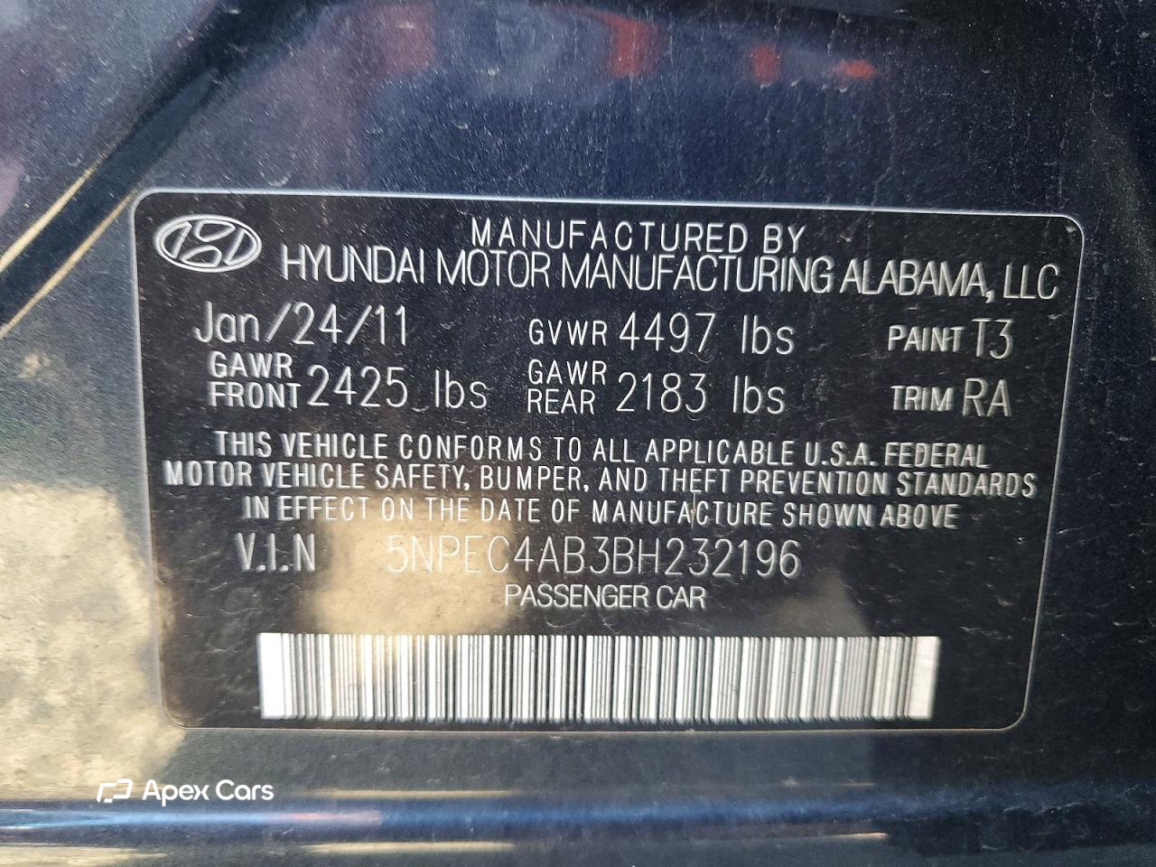 Hyundai Sonata 2011