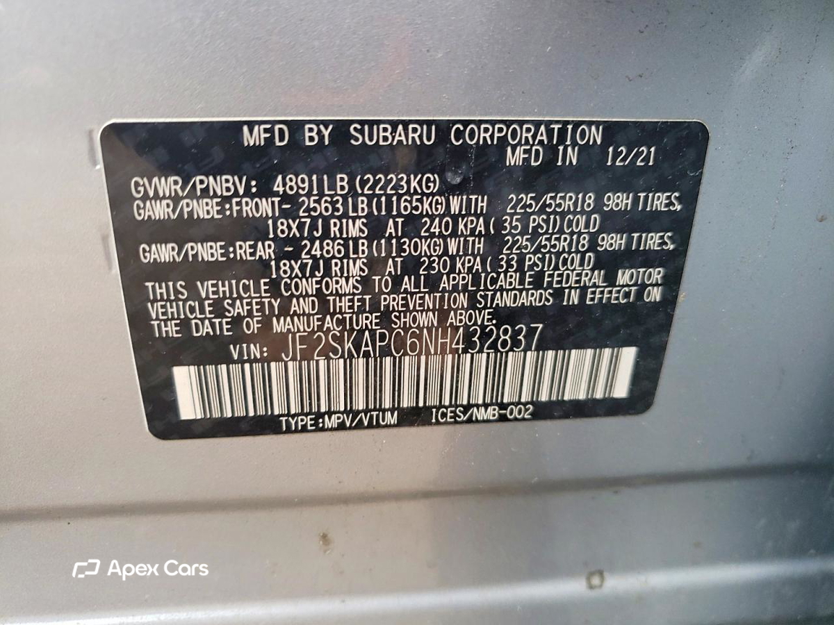 Subaru Forester 2022