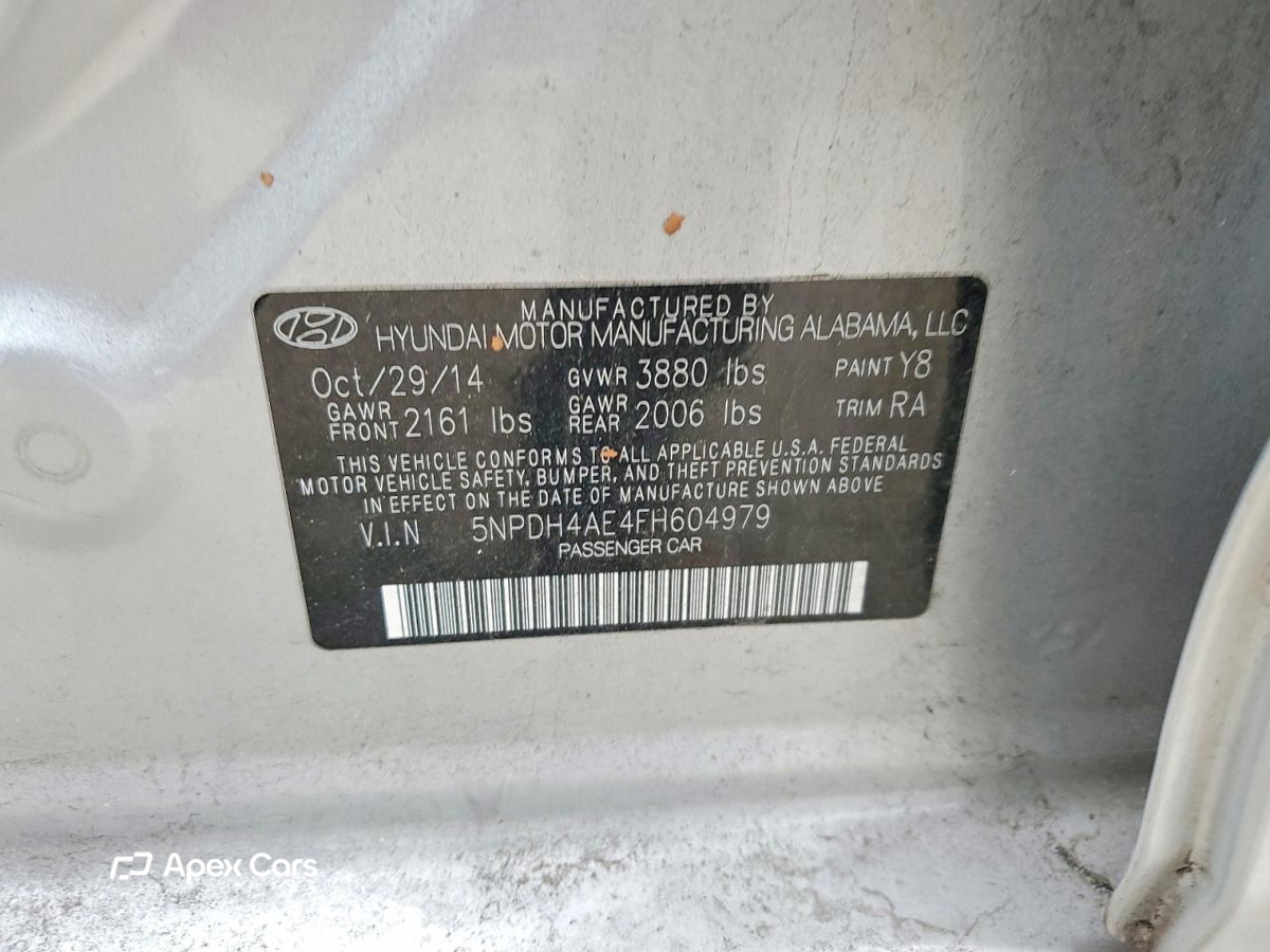 Hyundai Elantra 2015