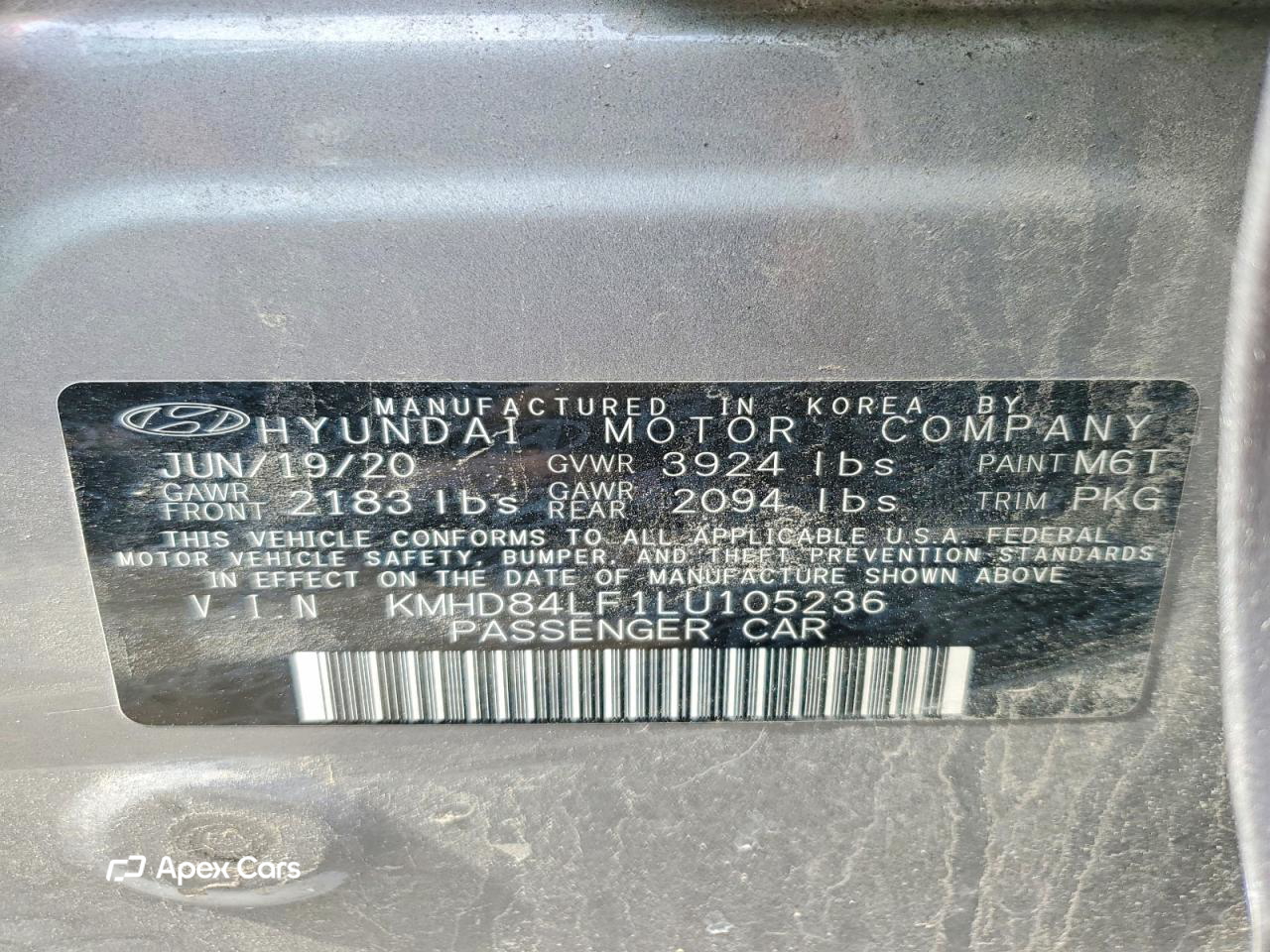 Hyundai Elantra 2020