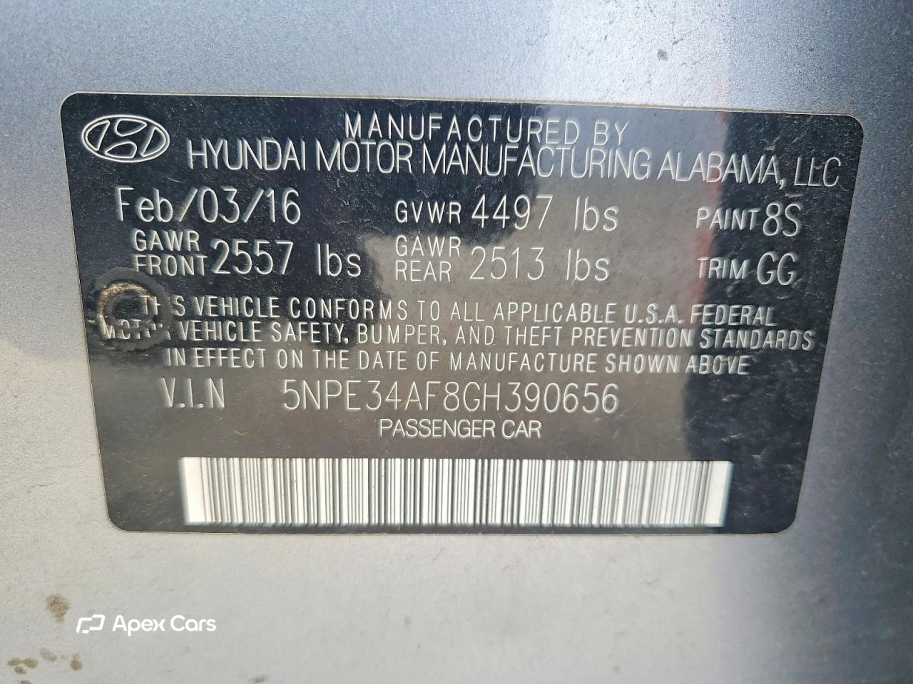 Hyundai Sonata 2016