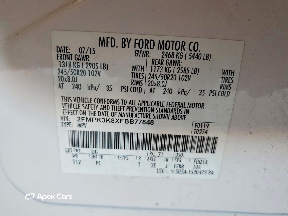 Ford Edge 2015