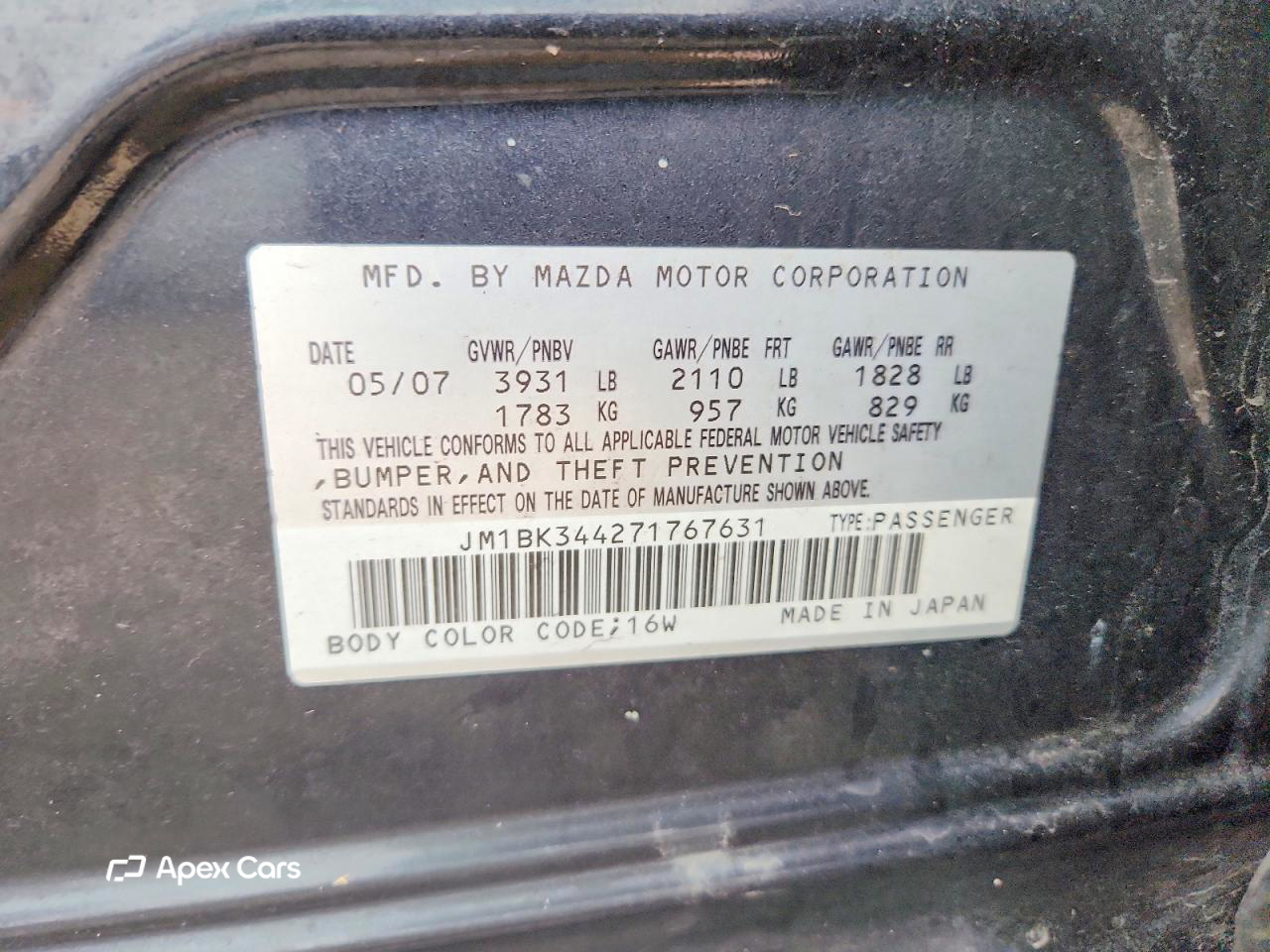 Mazda 3 2007